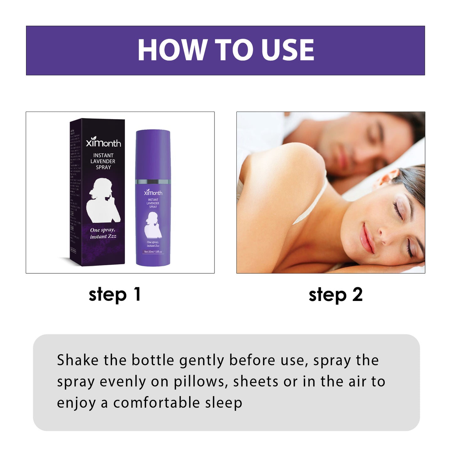 SleepNova™ Deep Calm Lavender Pillow Mist