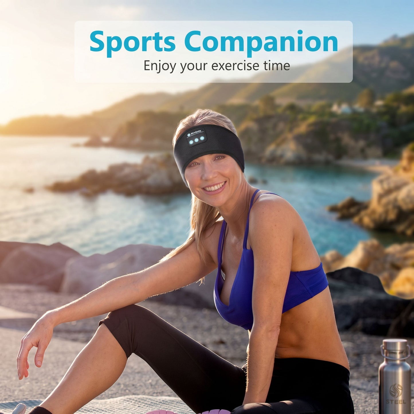 SleepNova™ Bluetooth Sleep Headband