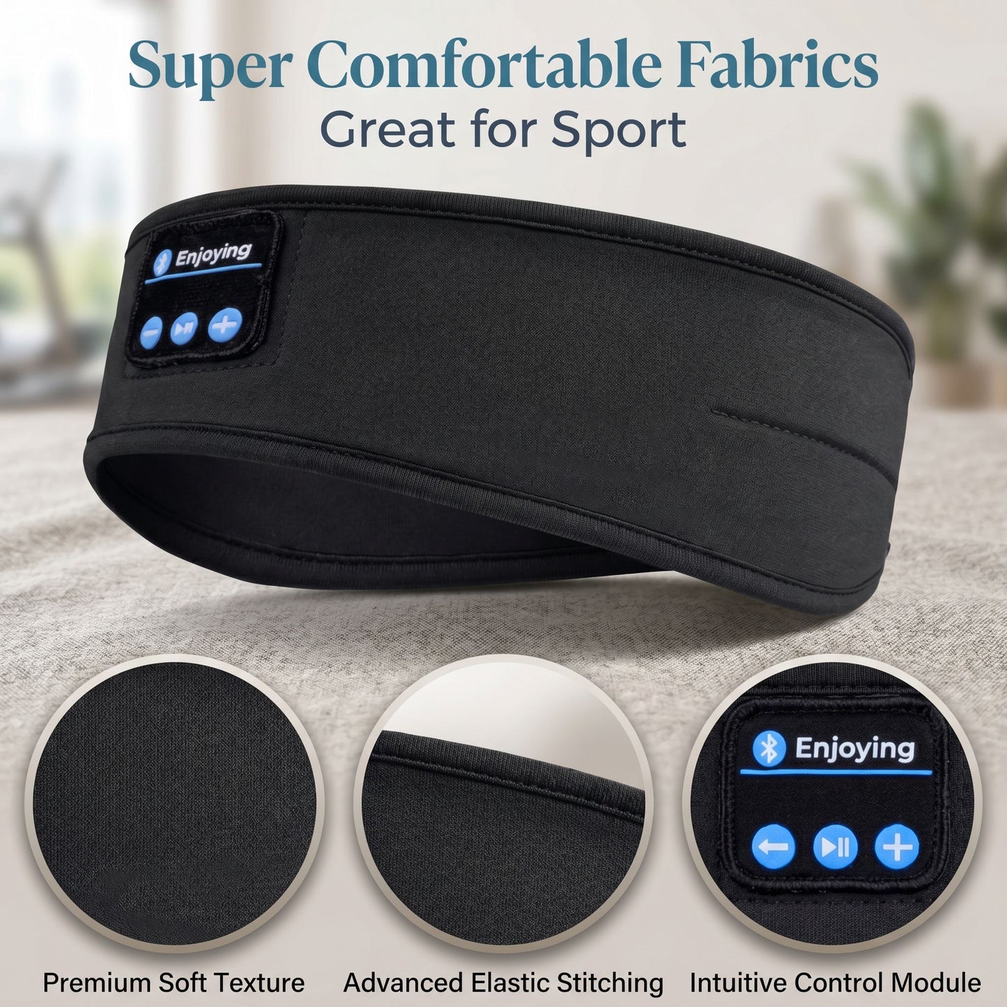 SleepNova™ Bluetooth Sleep Headband