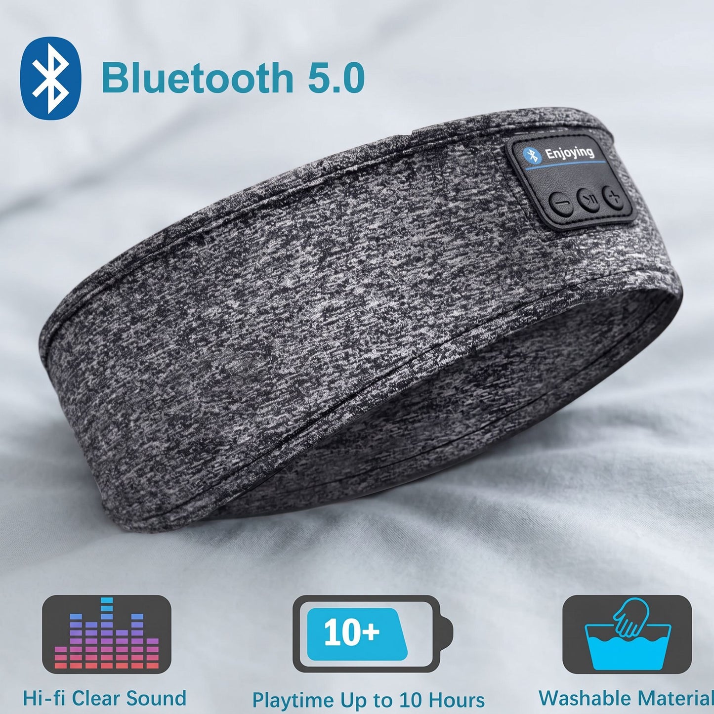 SleepNova™ Bluetooth Sleep Headband